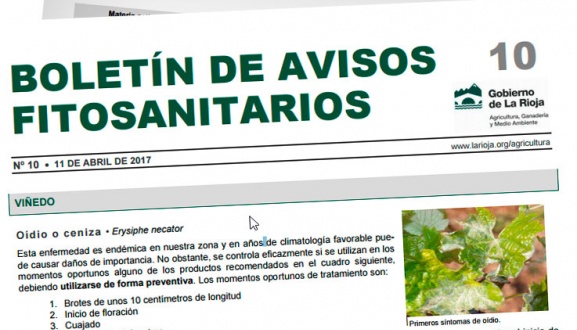Boletín de avisos fitosanitarios de La Rioja 10