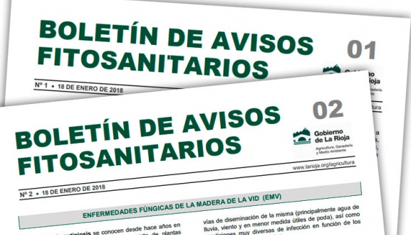 Boletín de Avisos Fitosanitarios 1 y 2