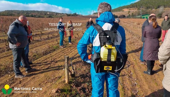 Tessior ® de BASF, sistema de protección de heridas de poda.