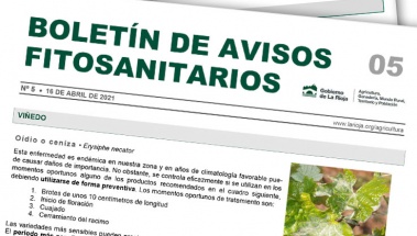 Boletín 5 de avisos fitosanitarios de La Rioja | 2021